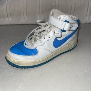 GUC 2003 Vintage Nike Air Force 1 Mid “Baby Blue” Strap